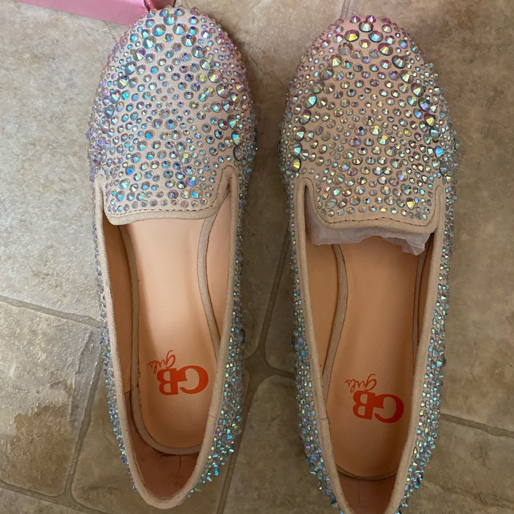 Girls Gianni Bini Blush flats